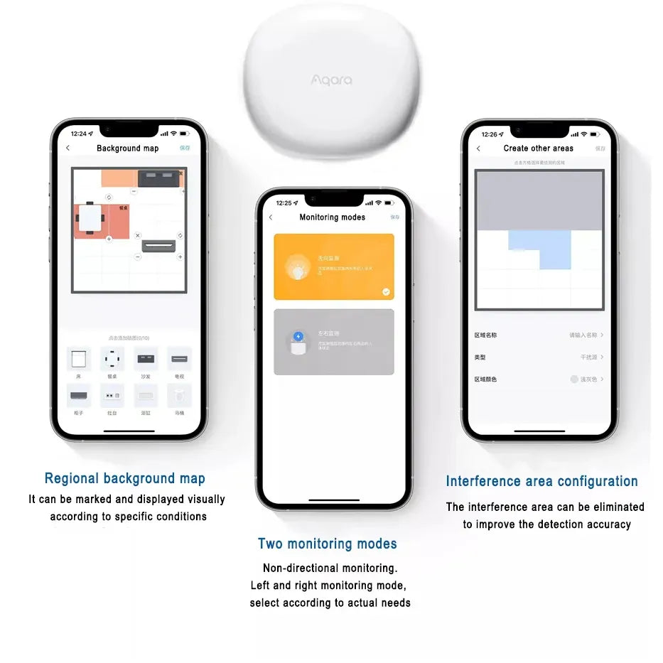 Aqara Presence Detector FP1 – Zigbee Human Presence Sensor image 3