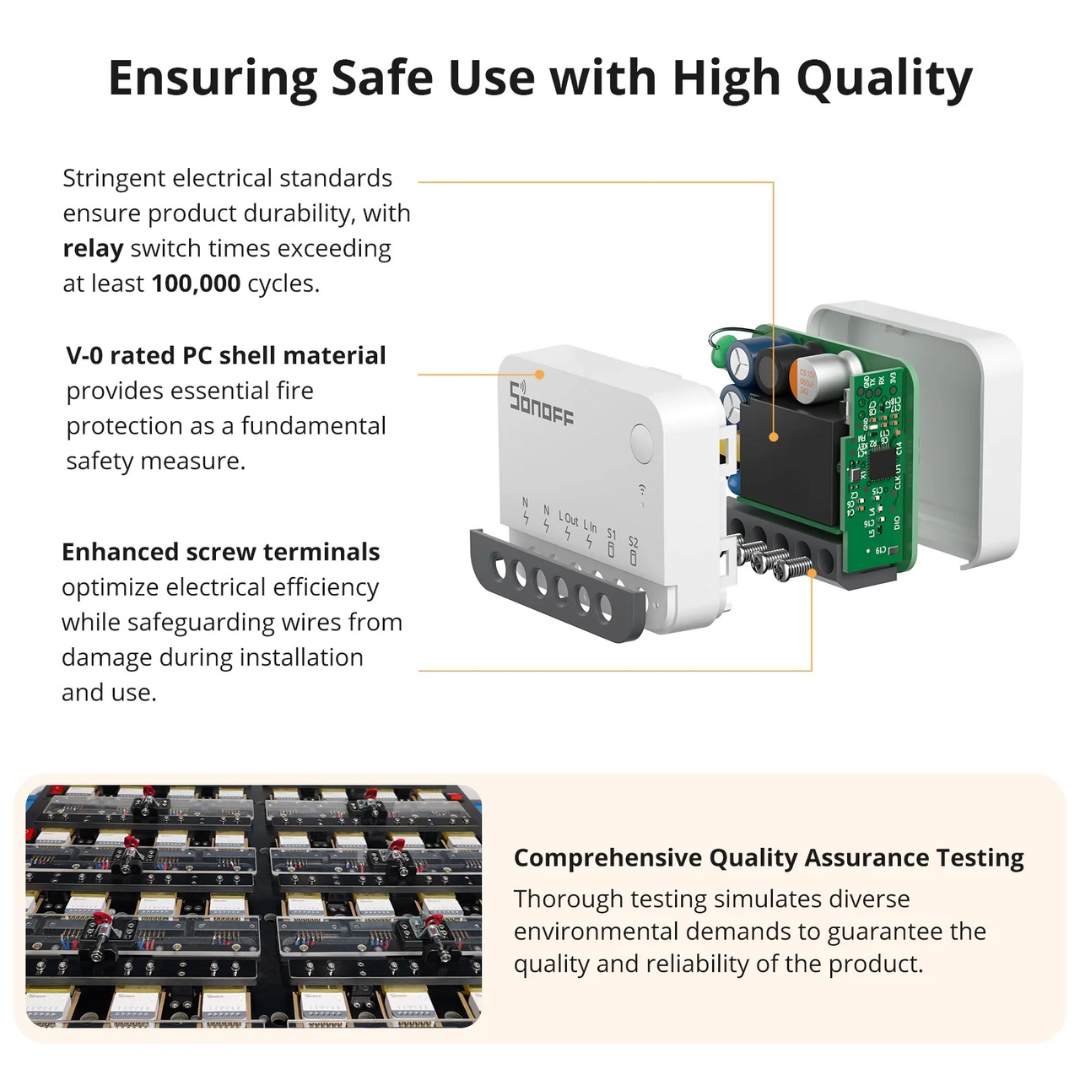 SONOFF ZBMINIR2 – Extreme Zigbee Smart Switch (With Neutral) image 1