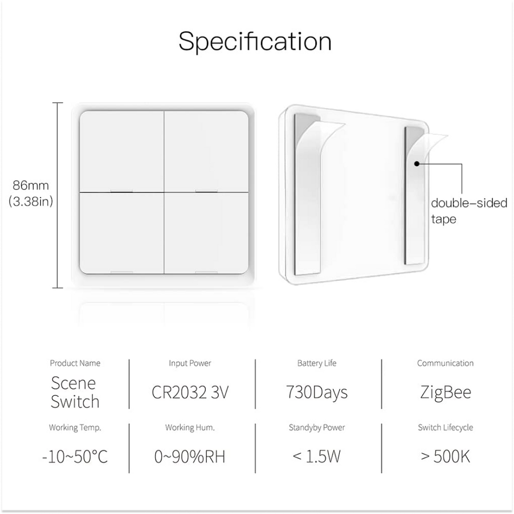MOES Multi-Gang Zigbee Switch image 4