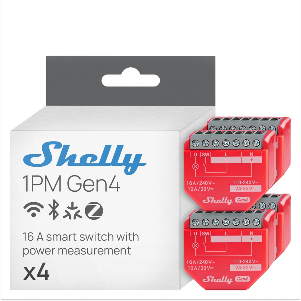 Shelly 1PM Gen4 Smart Relay image 0