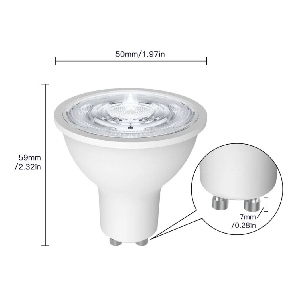 MOES Zigbee GU10 full color LED Smart Bulbs image 3