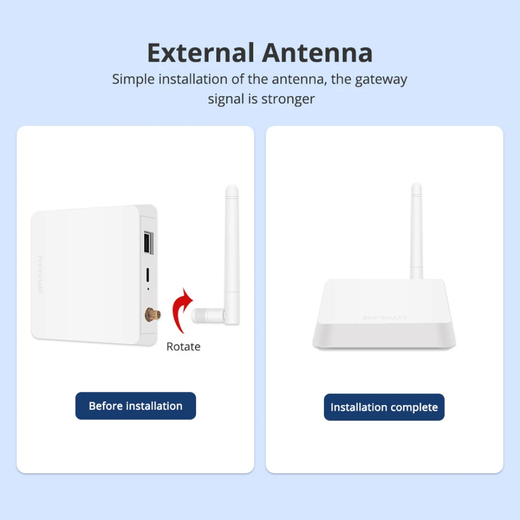 Zemismart Smart Tuya Zigbee Gateway (T1) – Zigbee 3.0 Smart Home Hub with Ethernet image 4