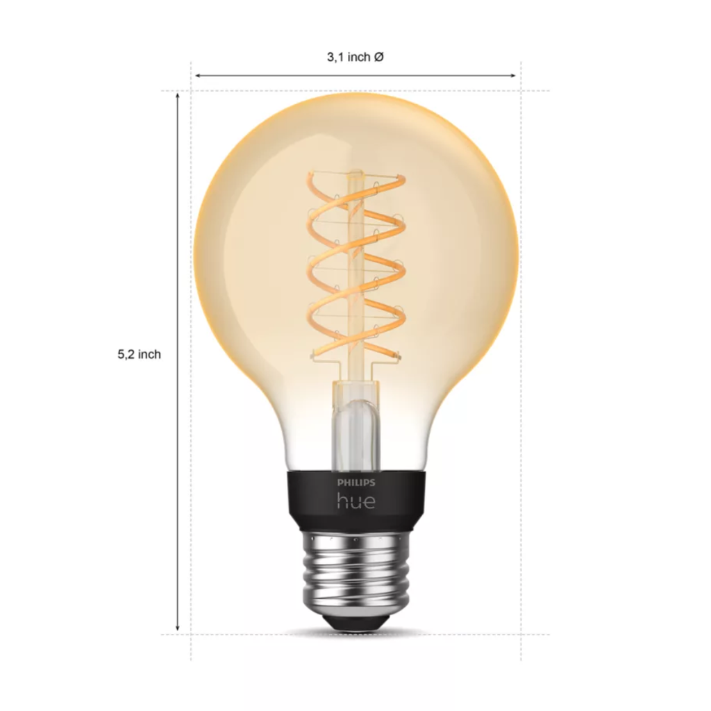 Philips Hue Filament Smart Light Bulb image 3