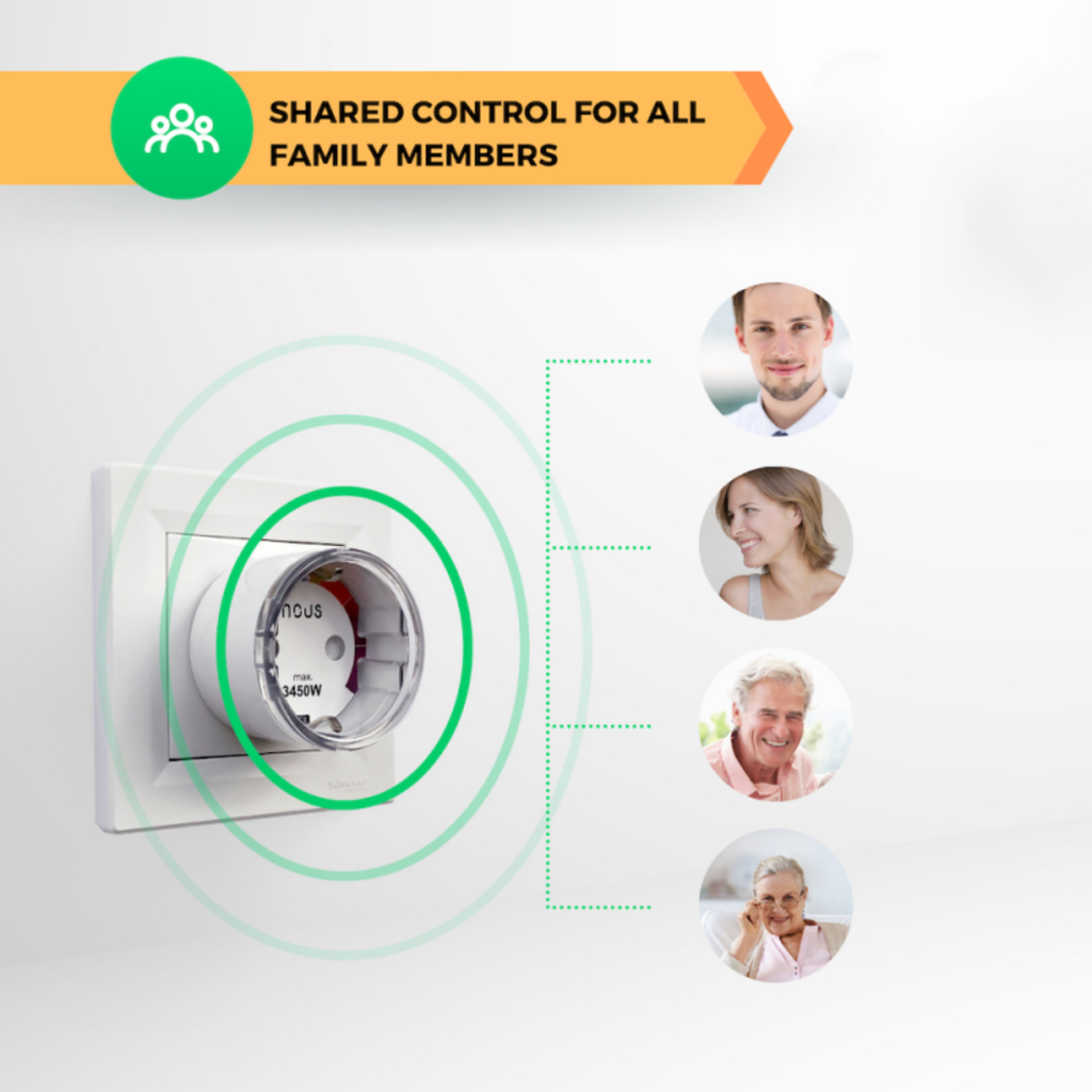 NOUS A1Z – Zigbee Smart Plug with Energy Monitoring image 2