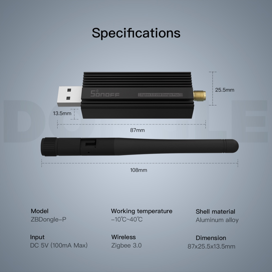 SONOFF Zigbee 3.0 USB Dongle E (ZBDongle-E) – Zigbee Coordinator USB image 4