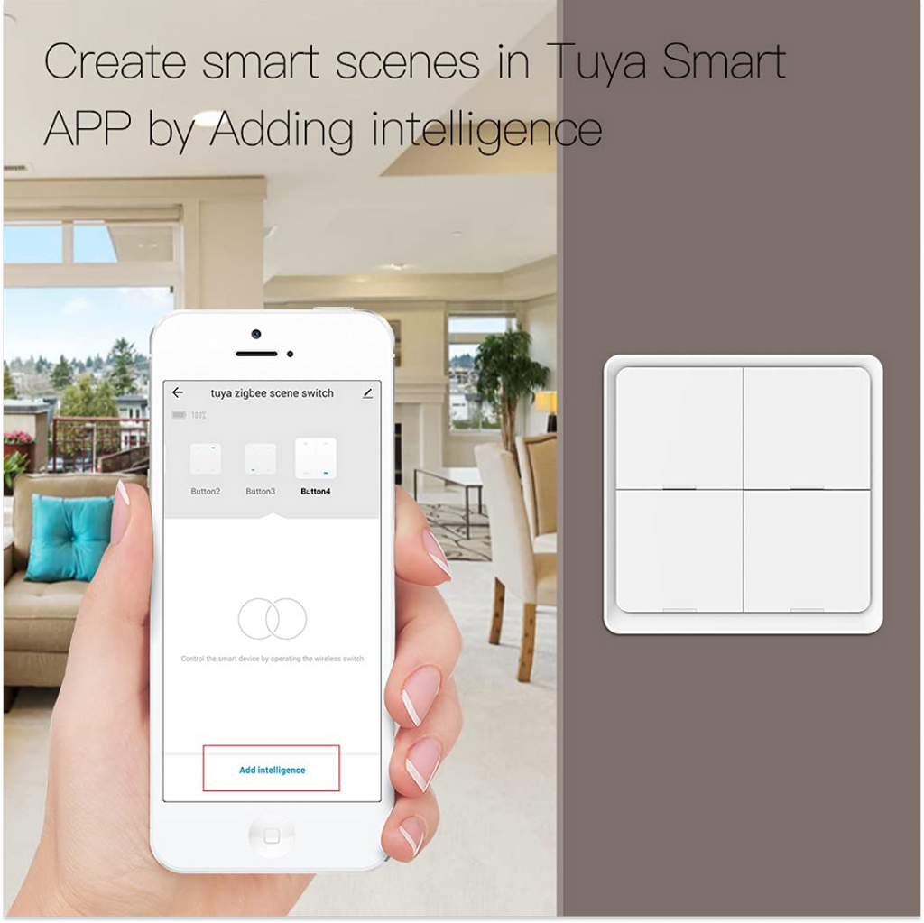 MOES Multi-Gang Zigbee Switch image 1